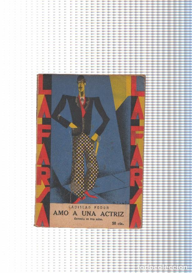 Libri di seconda mano: Amo a una actriz - Ladislao Fodor