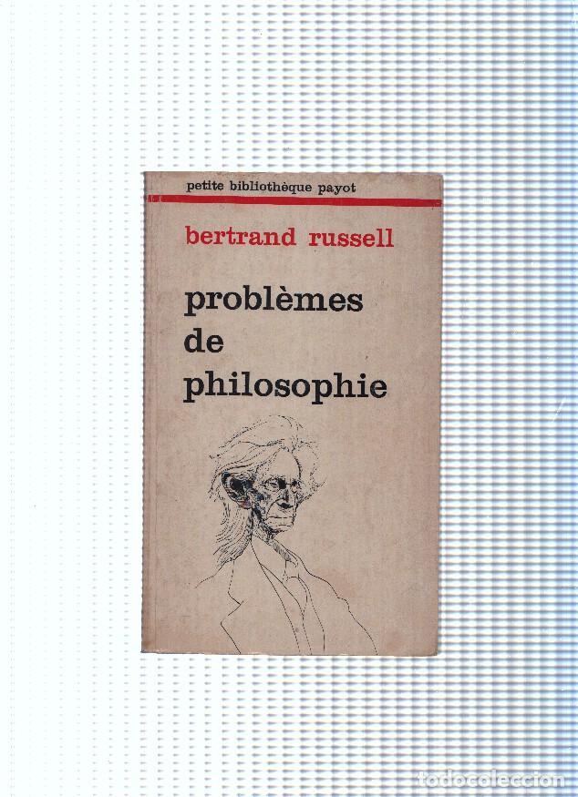 books: Petite bibliotheque Payot 79 : Problemes de Philosophie - Bertrand Russell
