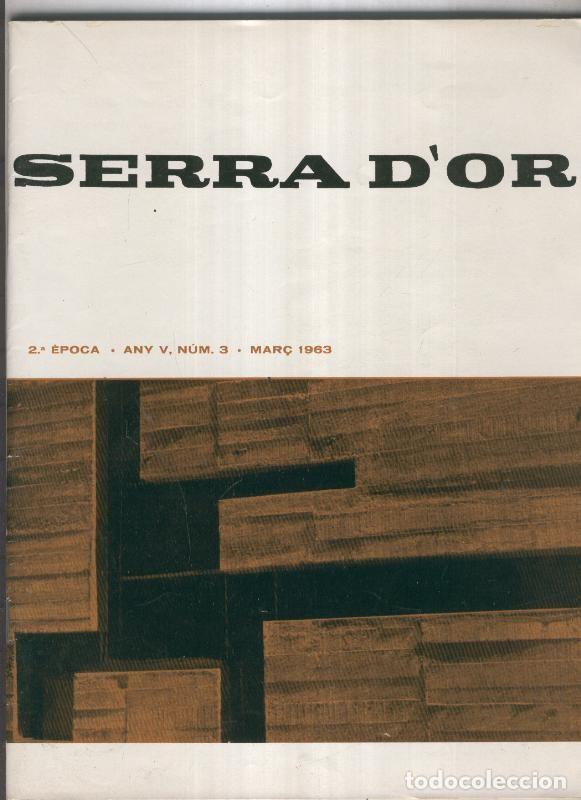 Libros: Serra D,Or numero 3 segunda epoca - varios - Foto 1