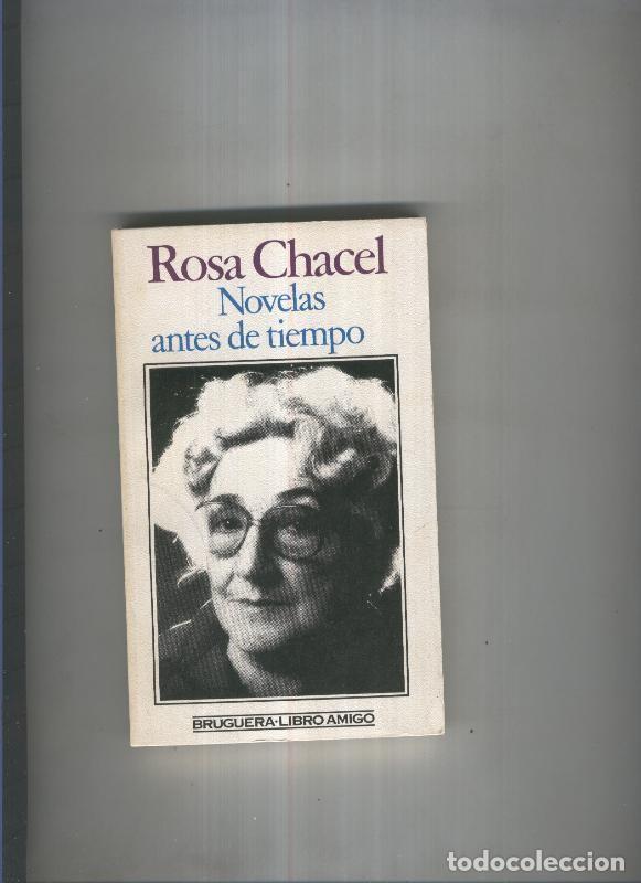 Libros: Novelas antes de tiempo - Rosa Chacel - Foto 1