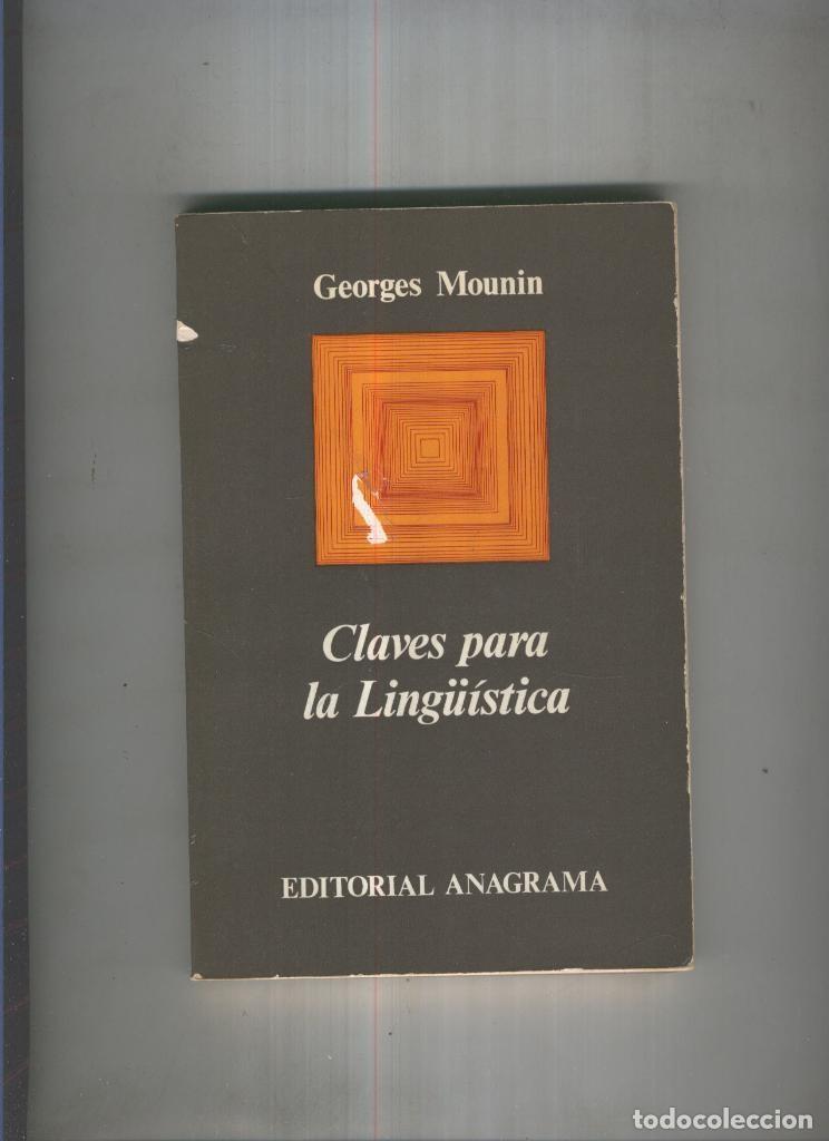 Libros: Claves para la linguistica - Georges Mounin - Foto 1