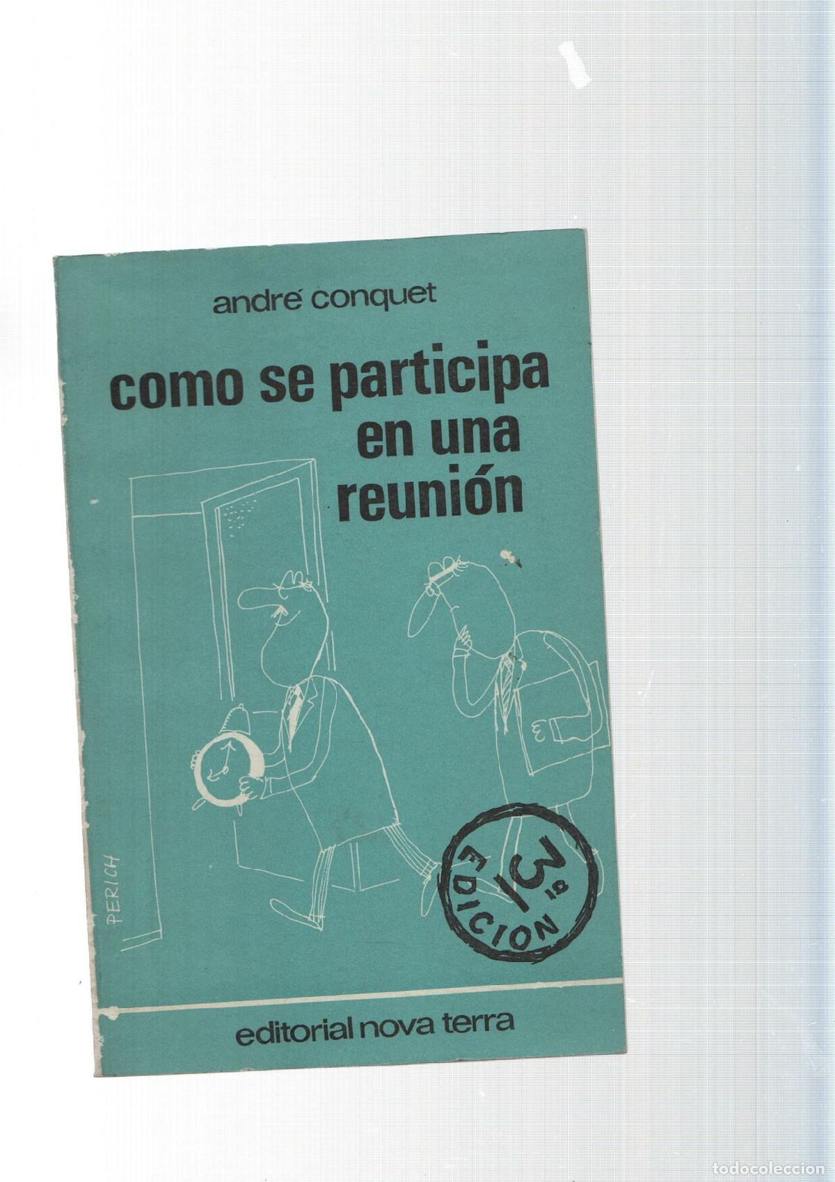 Libros: Como se participa en una reunion - Andre Conquet - Foto 1
