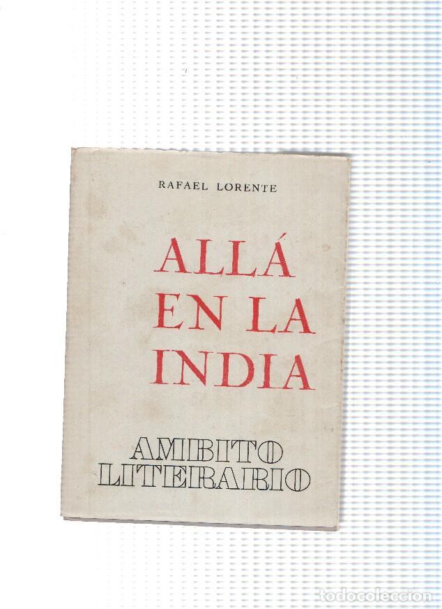 Libros: Alla en la India - Rafael Lorente - Foto 1
