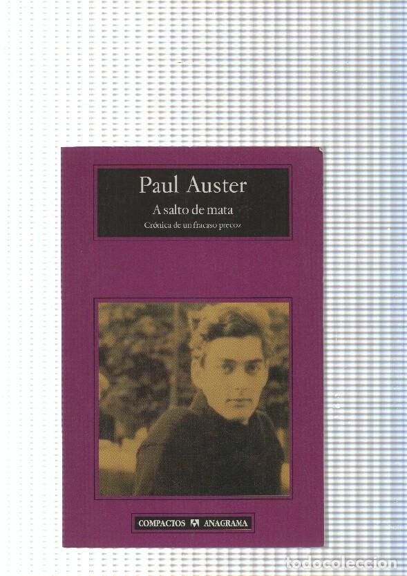 Libros: Compactos Anagrama: A salto de mata - Paul Auster - Foto 1