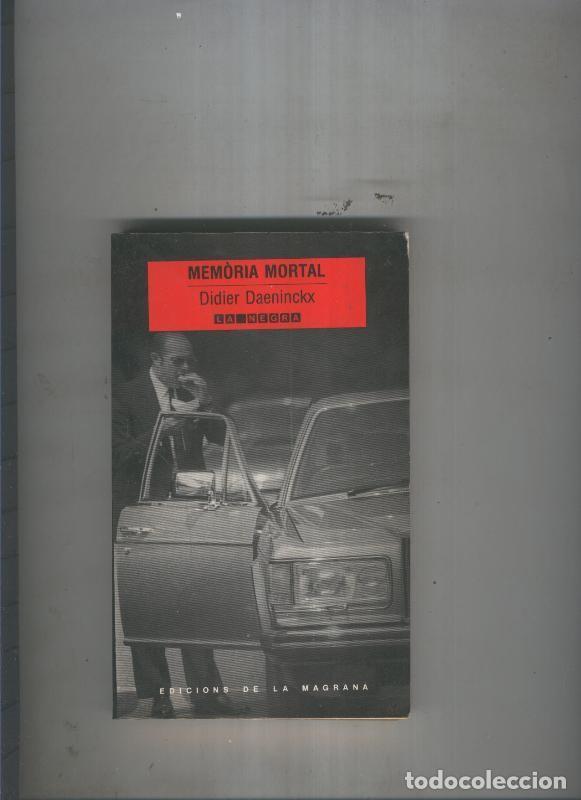 Libros: Memoria Mortal - Didier Daeninckx - Foto 1