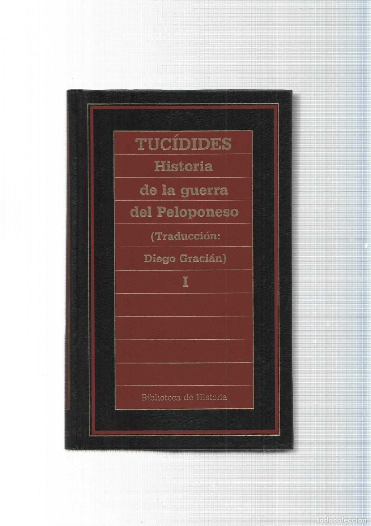 Libri di seconda mano: Biblioteca de Historia num.96: Historia de la guerra del Peloponeso vol. I - Tucidides