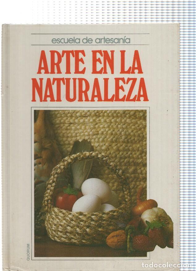 Livros em segunda m&atilde;o: Escuela de artesania: Arte en la naturaleza - varios