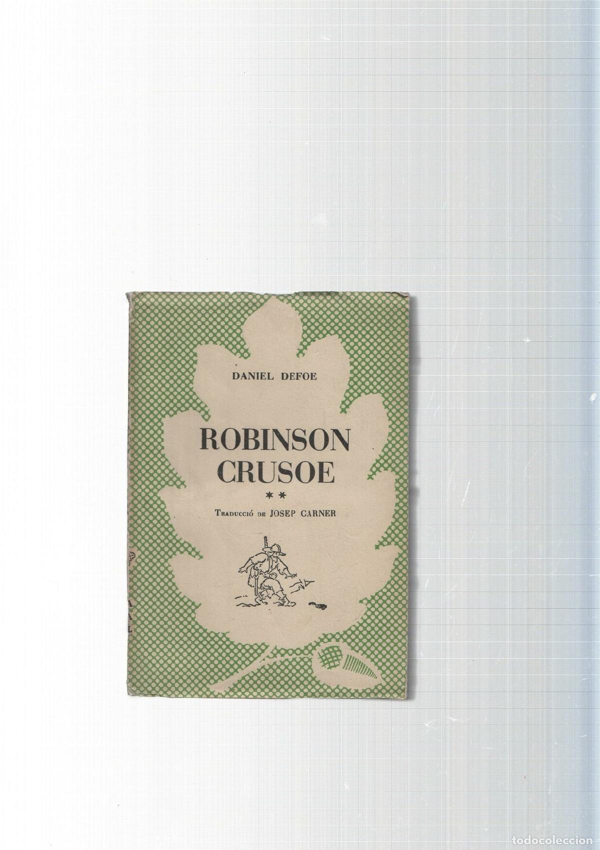 Libros: Robinson Crusoe volumen II - Daniel Defoe - Foto 1