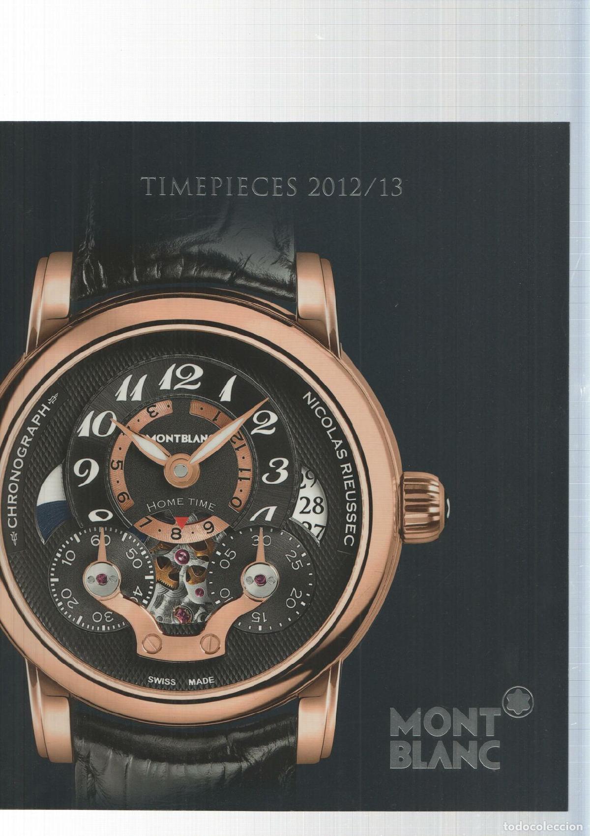 Livres: Timepieces 2012/ 13, Montblanc - Varios