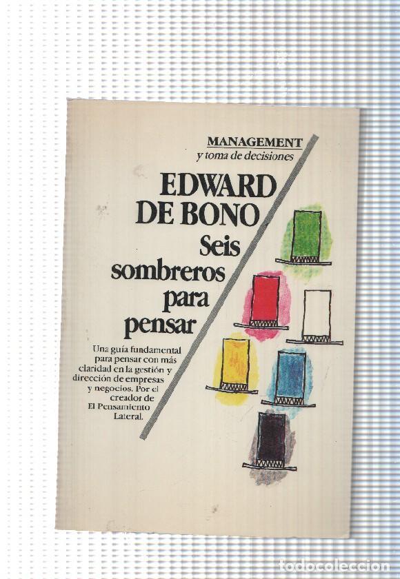 Livros em segunda m&atilde;o: Management y toma de decisiones: Seis sombreros para pensar - Edward de Bono