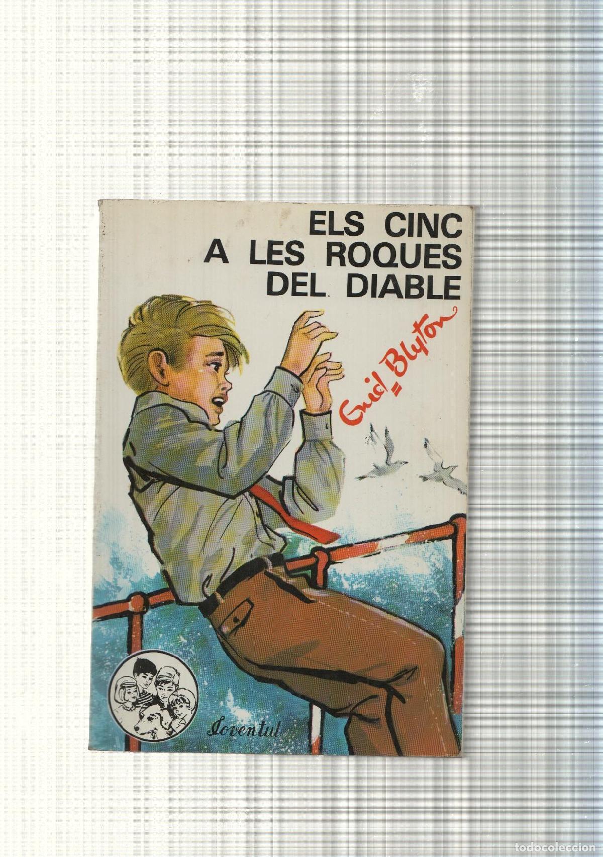 Libros: Els cinc a les roques del diable - Enid Blyton - Foto 1