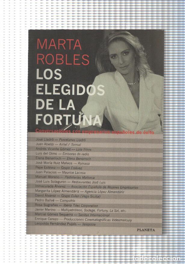 Libros: Coleccion Documento : Los elegidos de la fortuna - Marta Robles - Foto 1