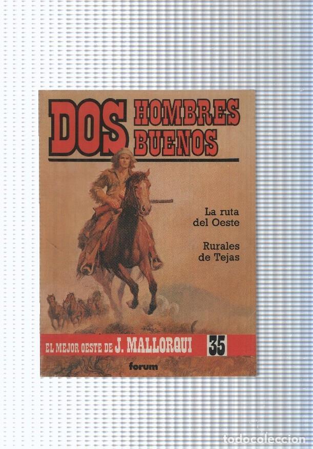 B&uuml;cher: Dos Hombres Buenos num.35: La ruta del Oeste- Rurales de Tejas - J. Mallorqui