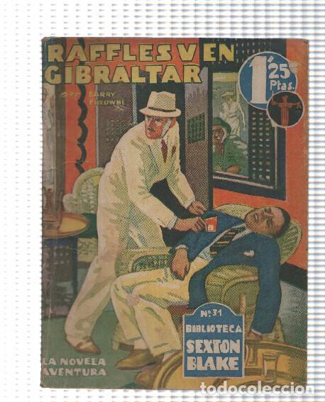 Libros: Novela Aventura: episodio 031, Biblioteca Sexton Blake - Raffles V en Gibraltar - Barry Perowne