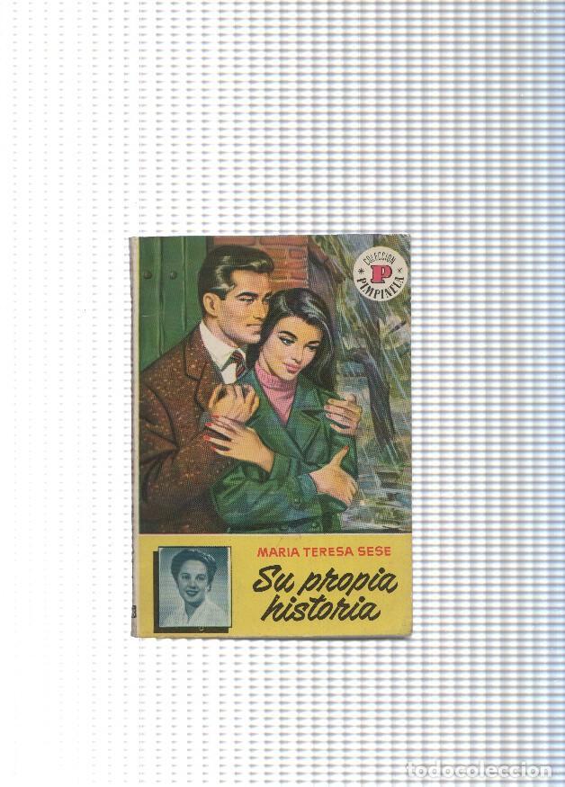Libros: Coleccion Pimpinela: su propia historia (trasera foto ficha de Marlon Brando) - Maria Teresa Sese