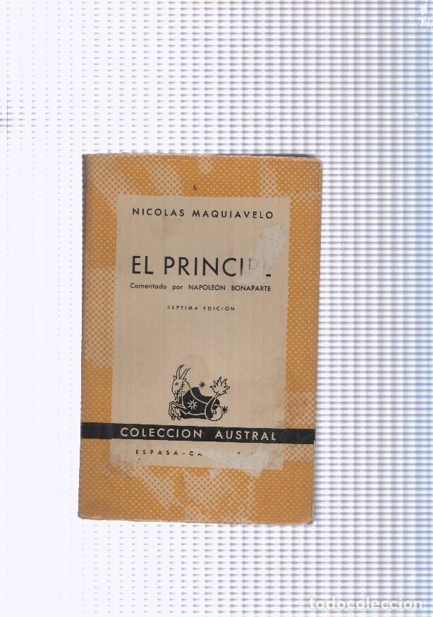 Libros: El Principe - Nicolas Maquiavelo - Foto 1