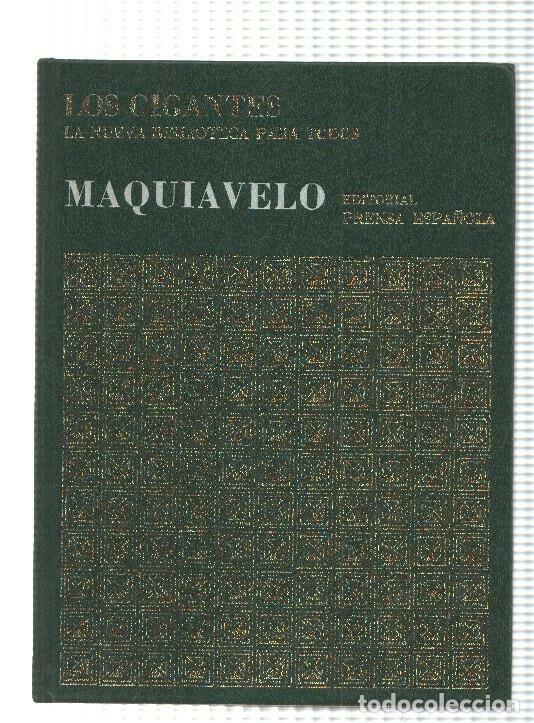 Libros: Coleccion Los Gigantes num 06: Maquiavelo de la Historia Universal. La Nueva Biblioteca para todos -