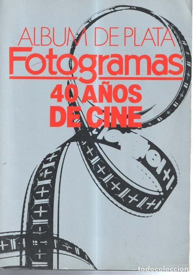 B&uuml;cher: Fotograma album de plata: 40 a&ntilde;os de cine - varios