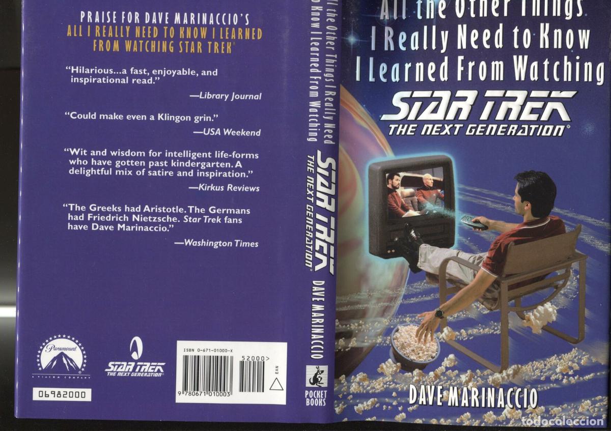 Libros: Star Trek. The Next Generation: All the Other Things I Really Need to Know I Learned From Watching -