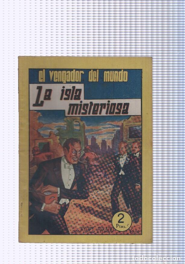 Libri di seconda mano: El vengador del mundo: La isla misteriosa - Fidel Prado