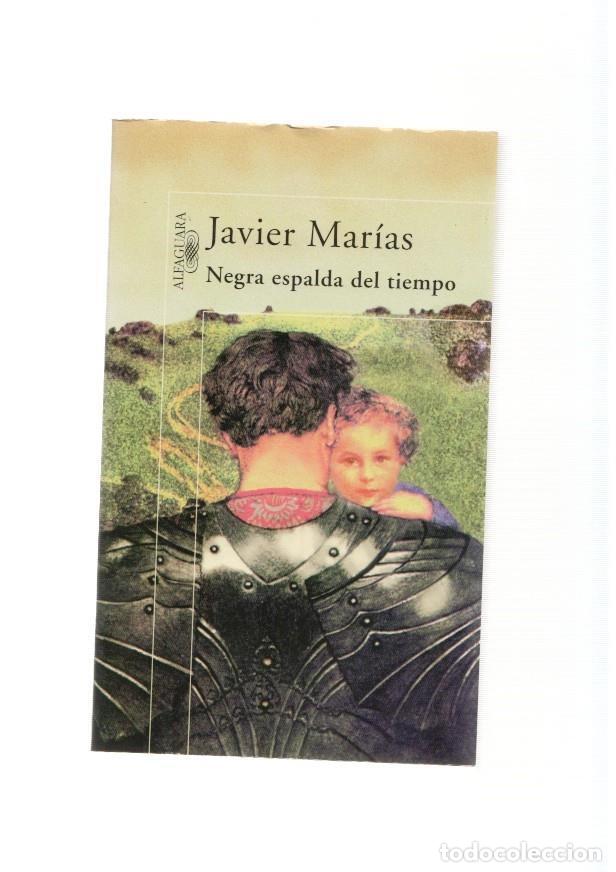 Libros: Negra espalda del tiempo - Javier Marias - Foto 1