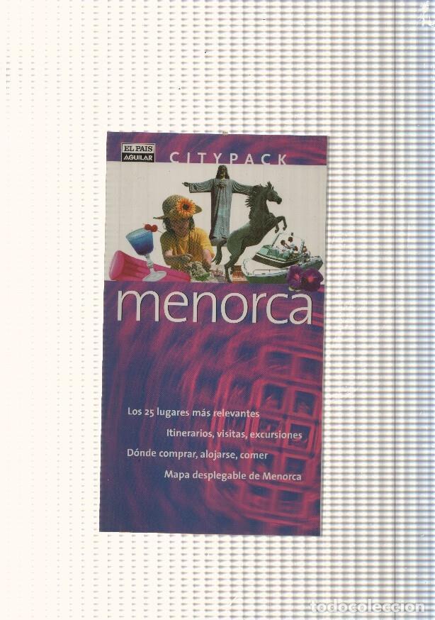 Libros: City Pack: Menorca - varios - Foto 1