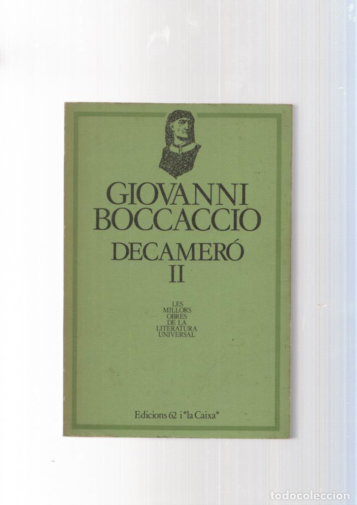 Libros: Decamero Volum II - Giovanni Bocaccio - Foto 1