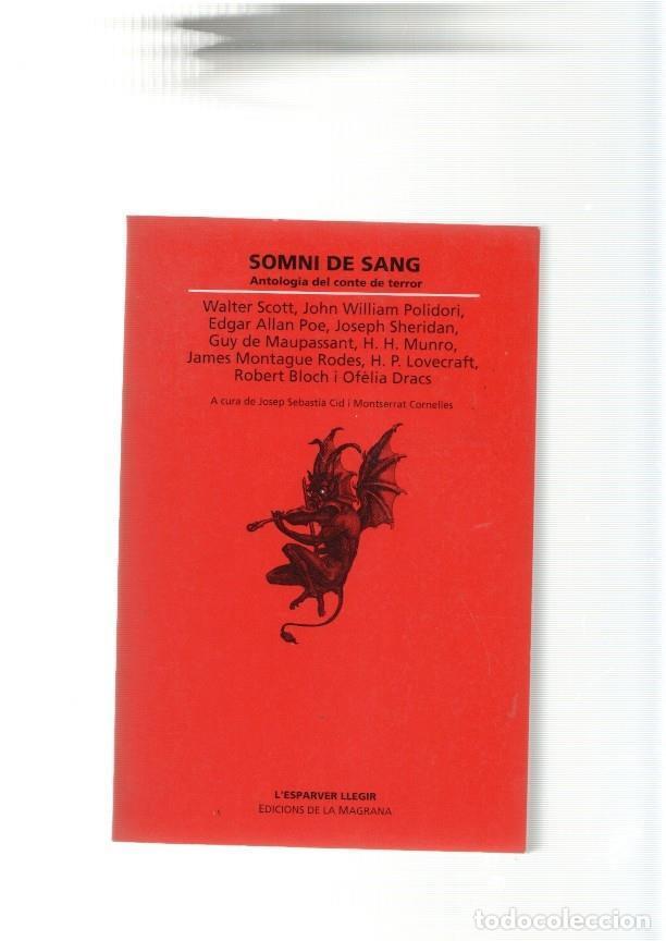 books: Somni de sang - varios