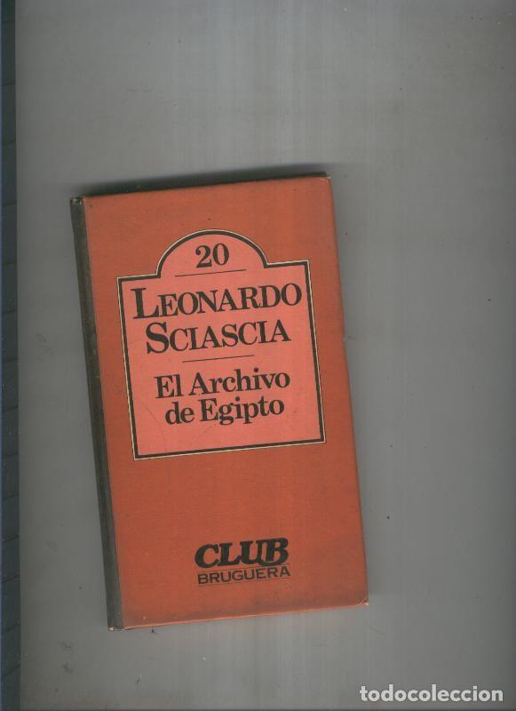 Libros: El archivo de Egipto - Leonardo Sciascia - Foto 1