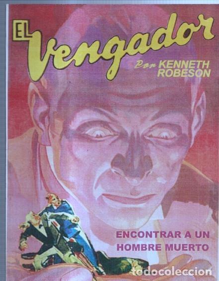 Libros: FACSIMIL: El Vengador: Encontrar a un hombre muerto - Kenneth Robeson