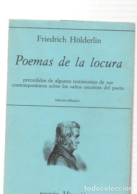 B&uuml;cher: Poema de la locura. precedidos de algunos testimonios de sus contemporaneos - Friedrich Holderlin