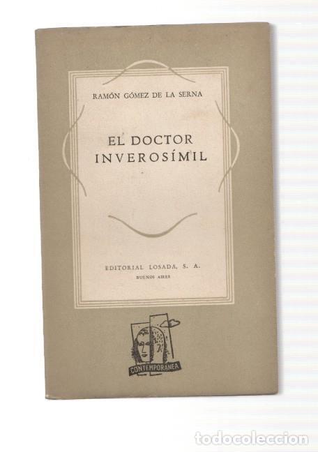 Libros: El doctor Inverosimil - Ramon Gomez de la Serna - Foto 1