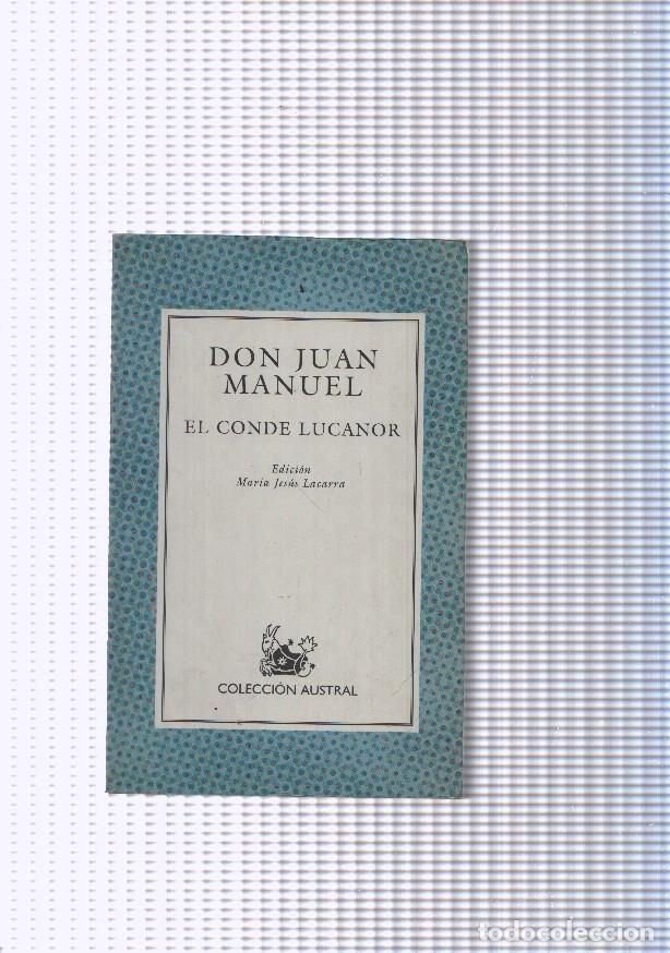 Libros: El Conde Lucanor - Don Juan Manuel - Foto 1