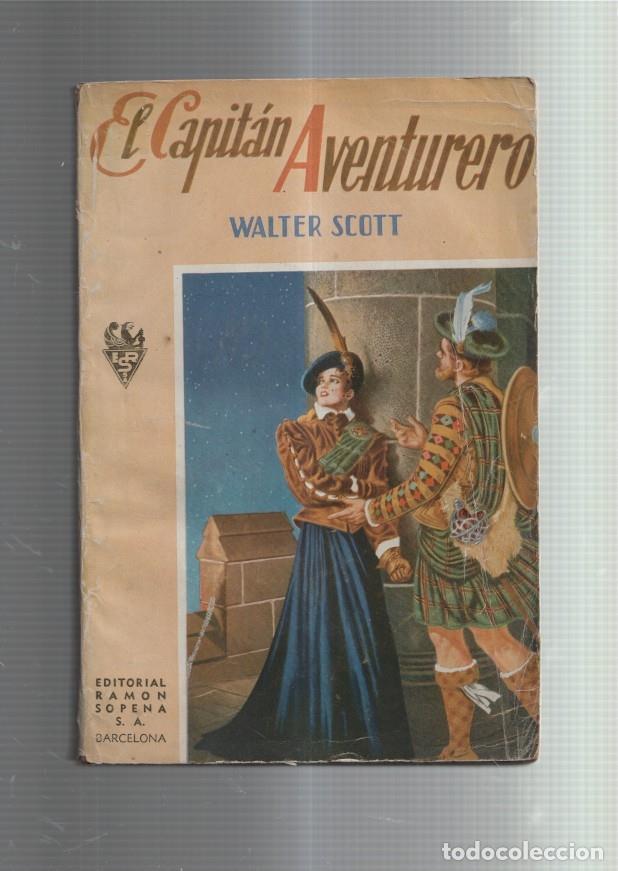 Libros: El capitan aventurero + el enano negro - Walter Scott - Foto 1