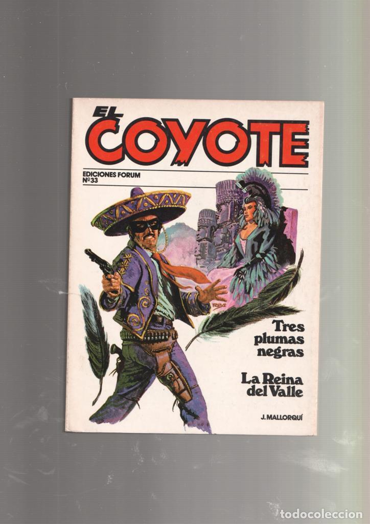 B&uuml;cher: Forum: El Coyote numero 33: Tres plumas negras y La reina del valle - Jose Mallorqui