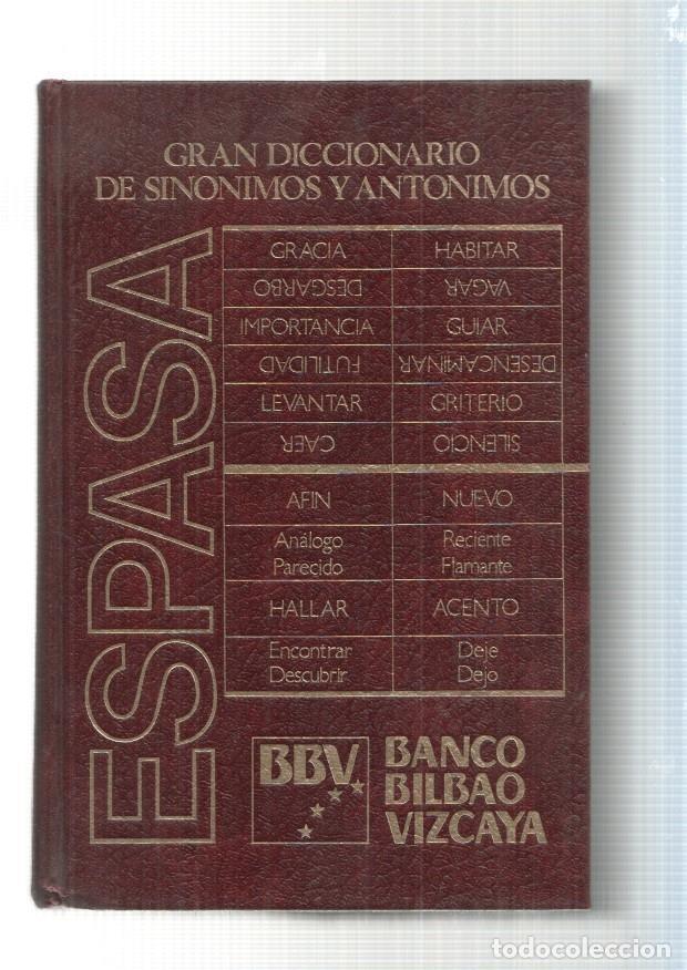 Libros: Gran Diccionario de Sinonimos y Antonimos - varios - Foto 1