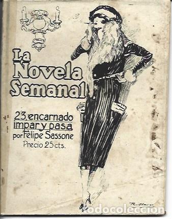 Libros: 23, encarnado, impar y pasa - Felipe Sassone - Foto 1