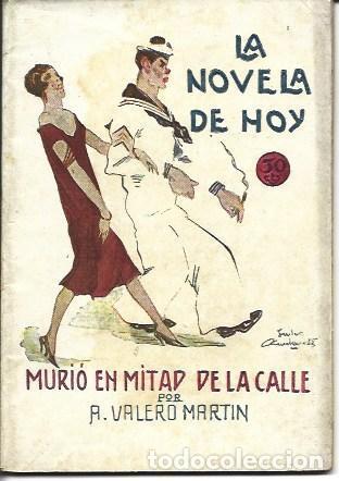 Libros: Murio en mitad de la calle - Alberto Valero Martin - Foto 1