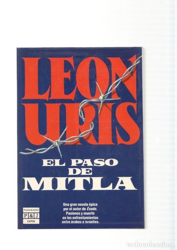 Libros: El paso de Mitla. - Leon Uris - Foto 1
