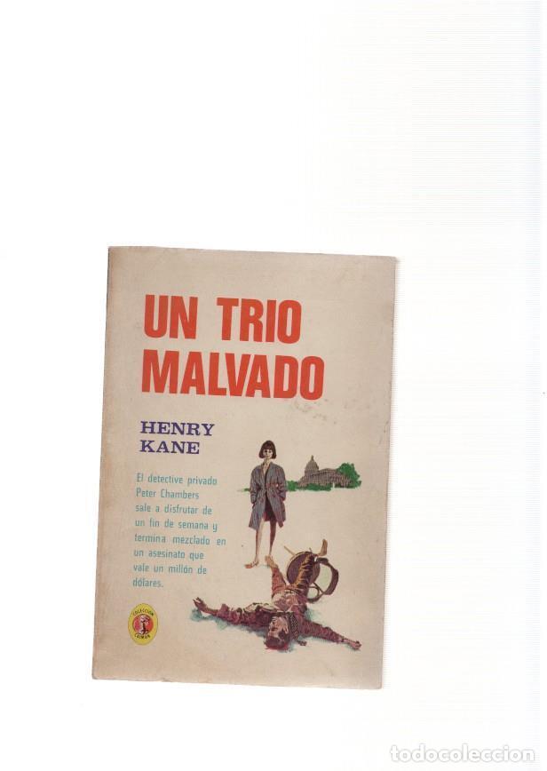 Libros: Un trio malvado - Henry Kane - Foto 1