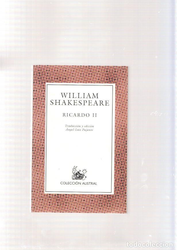 Libros: Ricardo II - William Shakespeare - Foto 1