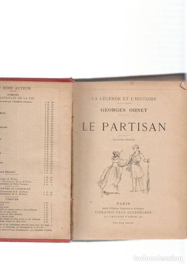 Libros: Le partisan - Georges Ohnet - Foto 1