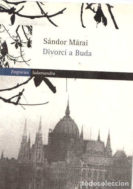 Libros: Divorci a Buda - Sandor Marai - Foto 1