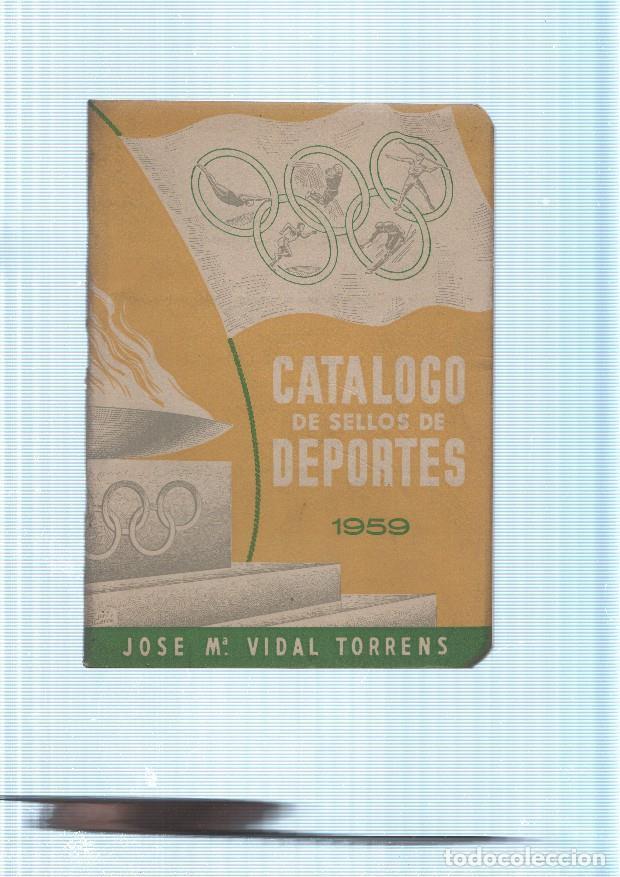 Libros: Catalogo de sellos de Deportes 1959 - Varios - Foto 1
