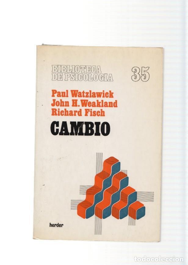 Libros: Biblioteca de Psicologia numero 35: Cambio - varios - Foto 1