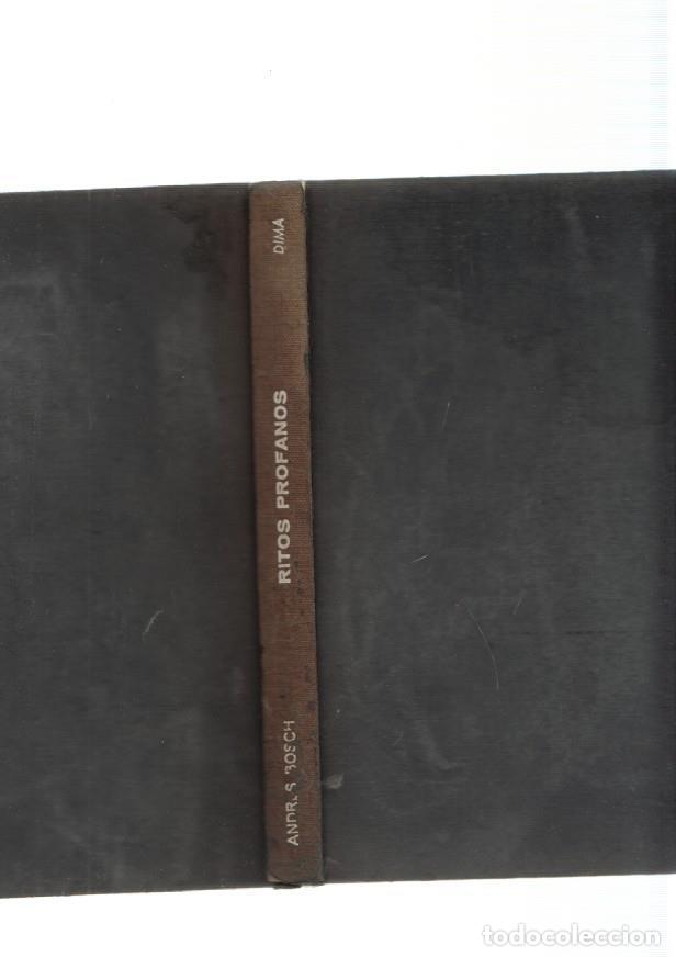 Libros: Ritos profanos - Andres Bosch - Foto 1