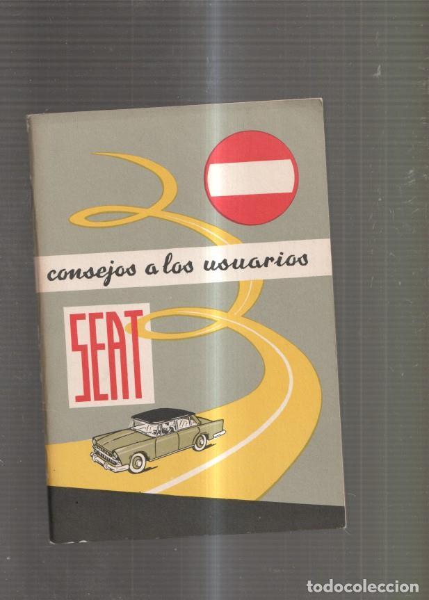 Libros: Consejos a los usuarios SEAT - varios - Foto 1