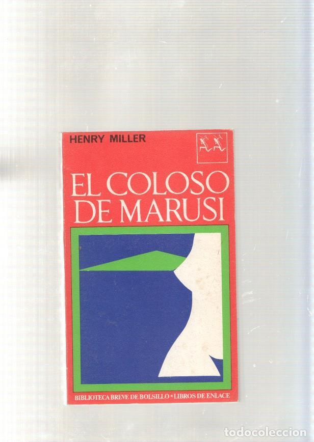 Libros: El coloso de Marusi - Henry Miller - Foto 1