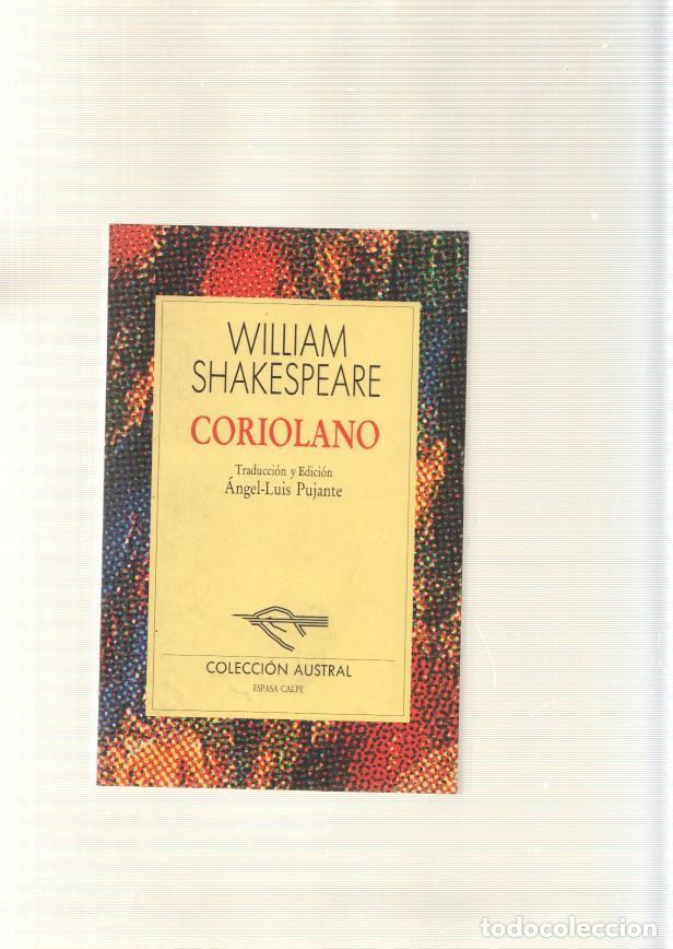 Libros: Coriolano - William Shakespeare - Foto 1