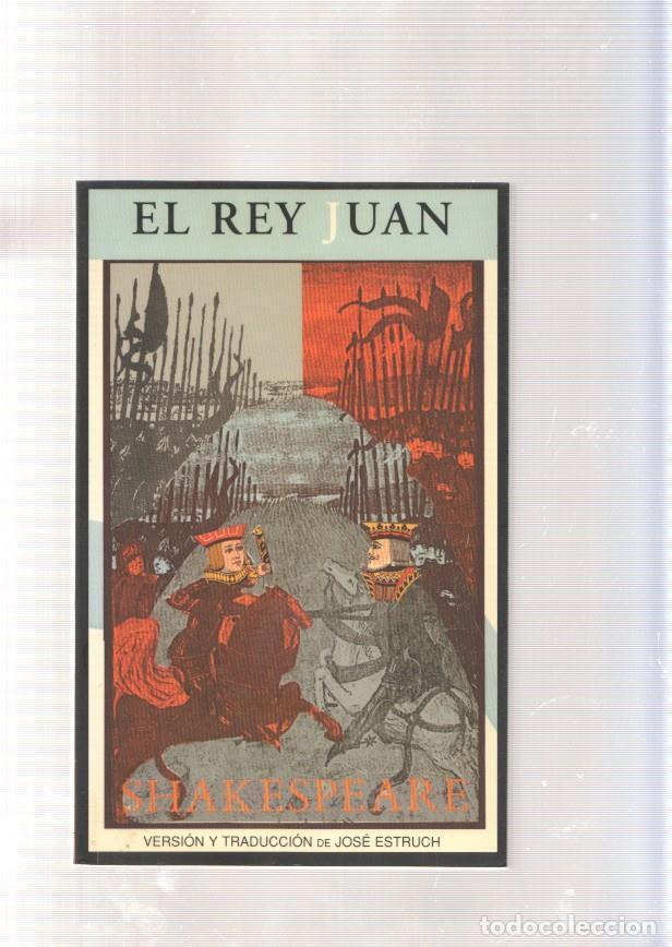 Livros em segunda m&atilde;o: El Rey Juan - Shakespeare, version de J. Estruch